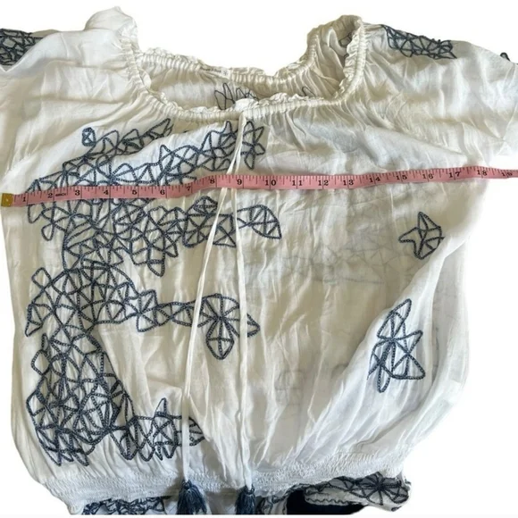 Poupette St Barth Embroidered Romper - Picture 7 of 9